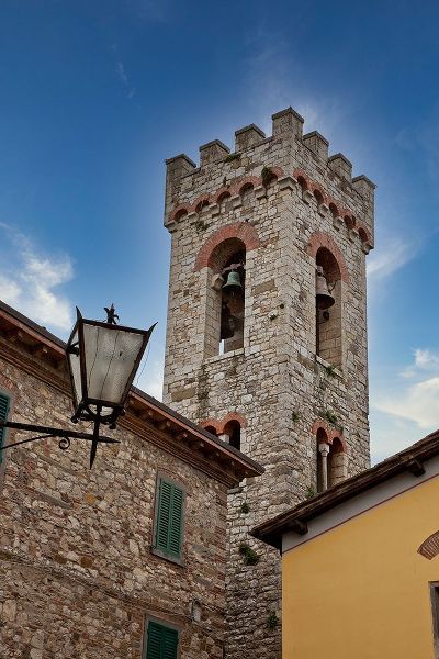 Eggers, Julie 아티스트의 Italy-Radda in Chianti Bell tower of Saint Niccolo church in Radda in Chianti작품입니다.